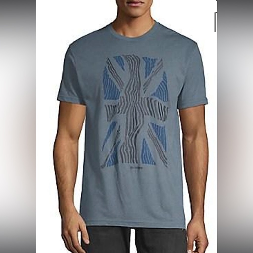 Ben Sherman Union Warp Short Sleeve Tee Shirt Size Large